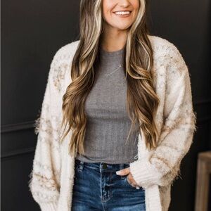 Cozy Ivory Cardigan